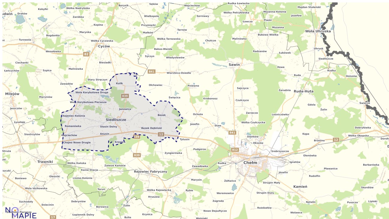 Mapa zabytków Siedliszcza